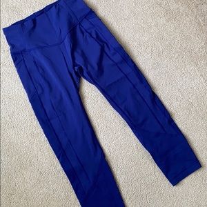 Lululemon all the right places crop leggings.